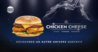 Chicken Cheese Burger 