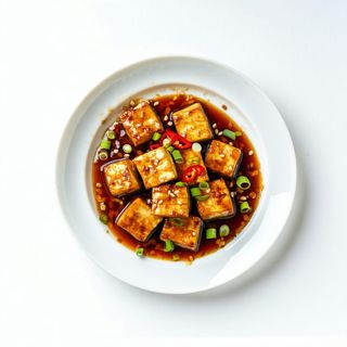 Tofu stufati alla cinese