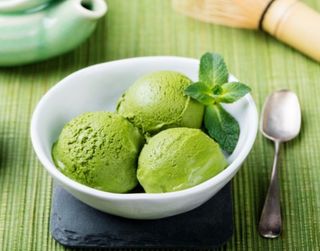 Gelato al tè verde
