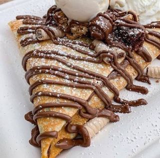 Млинці з нутеллою