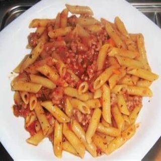 Macarrones Boloñesa