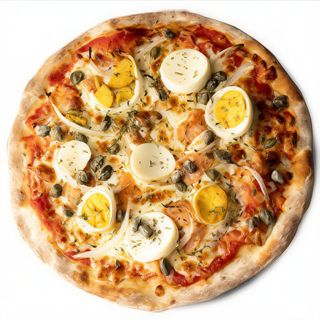 Pizzas Singles Salmón (20 Cm.)