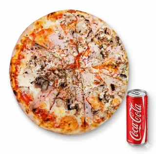 Combo capricciosa velika + Coca Cola