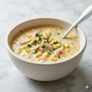 Sopa De Cangrejo Y Maíz
