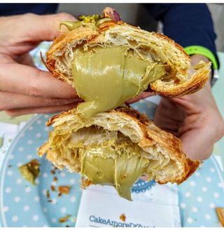 Croissant al pistacchio