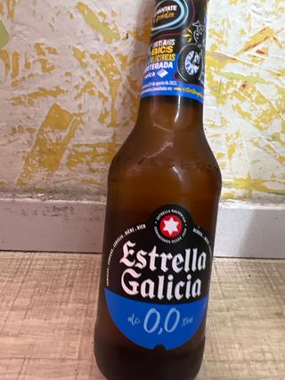 BOTELLÍN ESTRELLA GALICIA 0,0