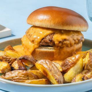 Hamburguesa Con Queso