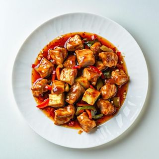 Chrupiąca wieprzowina w sosie słodko–kwaśnym