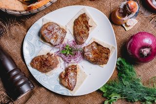 Svinjski file sa pečurkama 300g