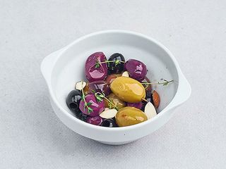 Miseczka degustacji oliwek