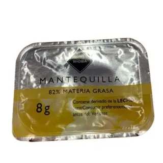 Tostada Entera De Mantequilla
