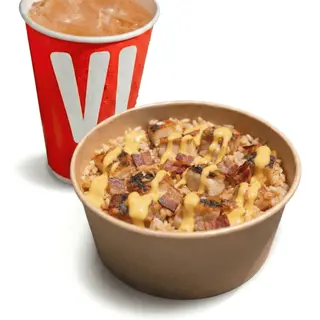 Menu Bowl Arrozada Queijo e Bacon