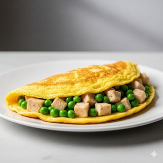 98-Omelette con pollo