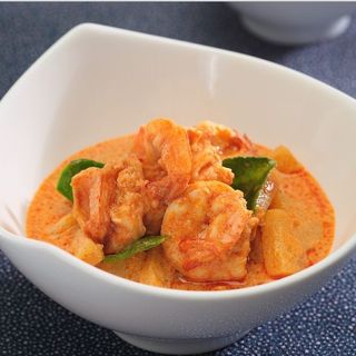 67E-Langostino curry rojo