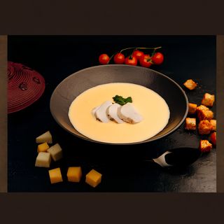 Cheese & Chicken Soup