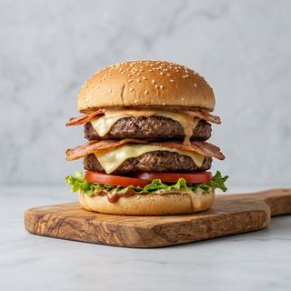 Yam burger