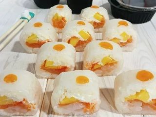 Рол в рисисовому папері лосось-креветка ( 10 шт./480g)
