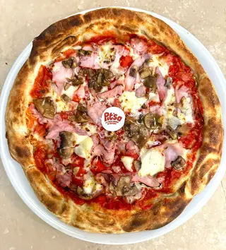 Cotto e funghi