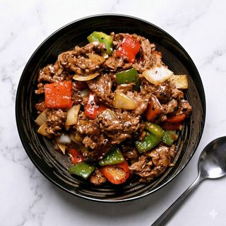 Wet Fried Beef