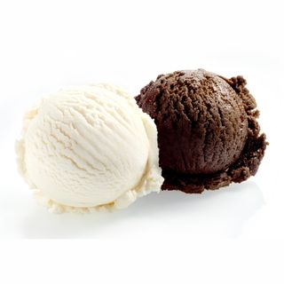 2 Boules De Glace Vanille Chocolat