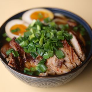Tori udon soup