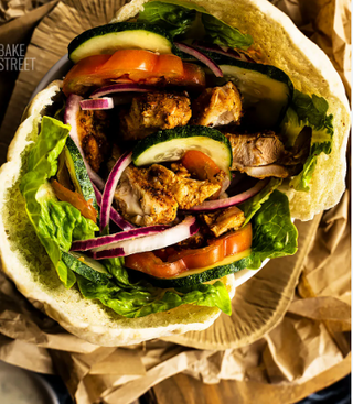 Mexican Kebab Con Pollo