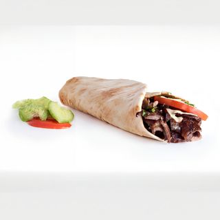 Pita Shawarma cordero y pavo mixto halal