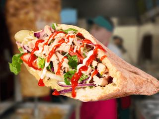 Шаучак з куркою