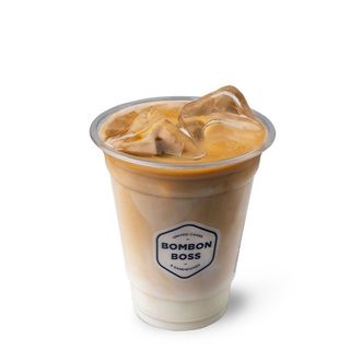 Iced chai coffee latte