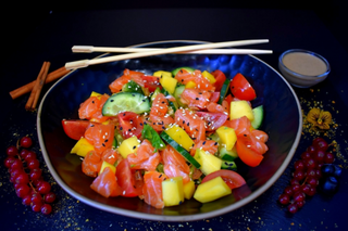 Salata cu Somon