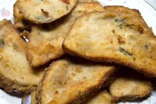 Melanzane panate