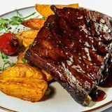 Глазирани свински ребра 500 г