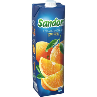 Сік Sandora Апельсиновий (1л)