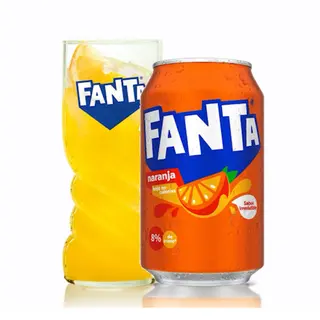 Fanta Naranja lata 330ml. 
