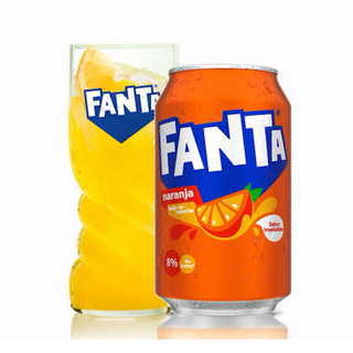 Fanta Naranja lata 330ml. 