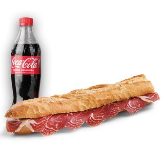 Bocadillo De Jamón + Bebida