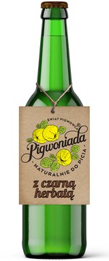 Pigwoniada z czarną herbatą