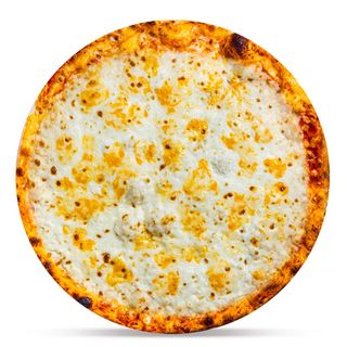 ოთხი ყველის პიცა პომიდვრის სოუსით