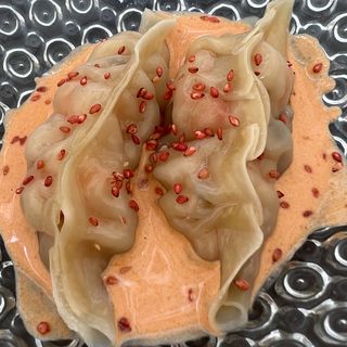 Gyoza de Gamba Roja Casera 