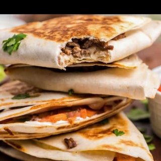 Prawn quesadillas 