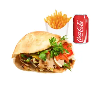 Menú Doner Kebab Doble