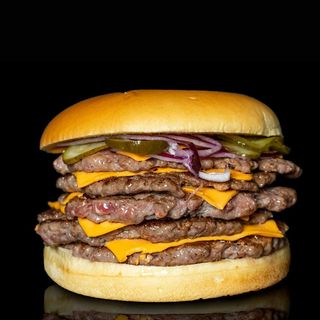 Triple-Double Classic Smash burger