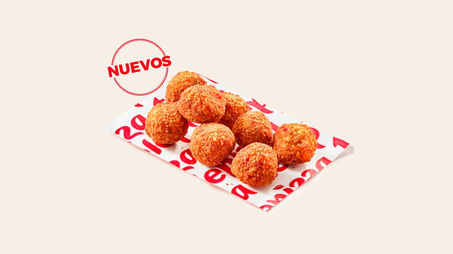 Bombas de mozzarella