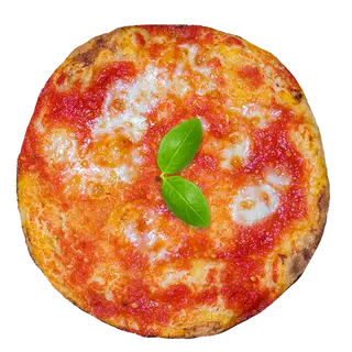 Margherita rinforzata al piatto