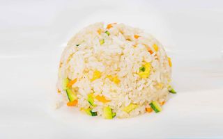 604 Riso saltato con verdure uovo salsa teriaki