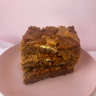 Brownie de galleta lotus 