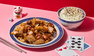 Crea tu Bol Pollo con Almendras 制作自己的鸡肉杏仁碗