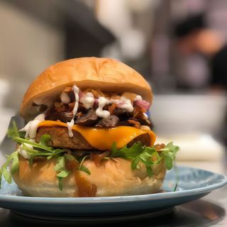 Burger Ceballuda, vegan