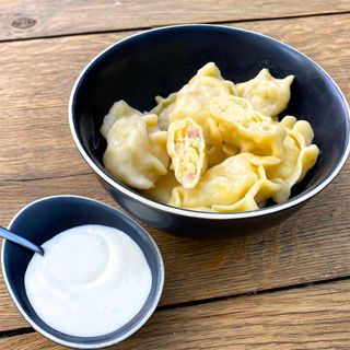 Вареники з картоплею та беконом (230г)