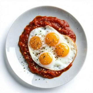 Plato Nº4 Huevos Fritos